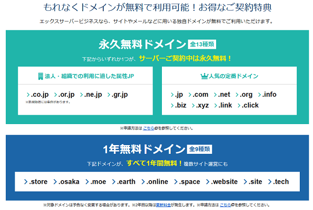 独自ドメインと独自SSL が一生無料！